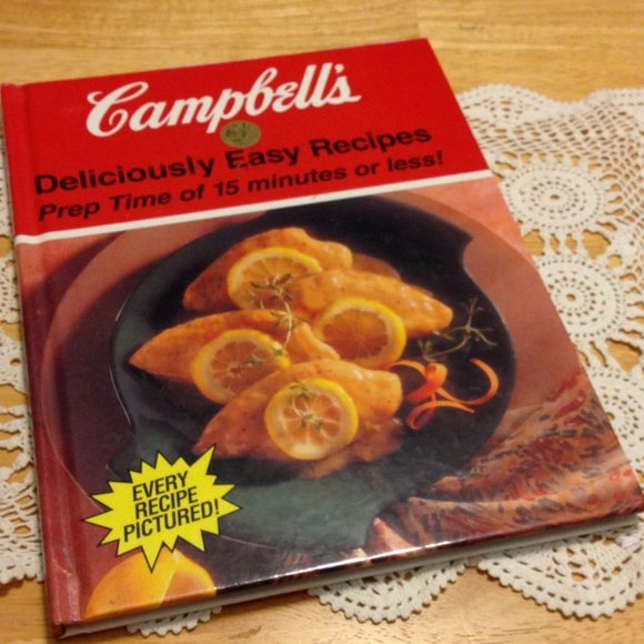 Campbell's Vintage Cookbook Deliciously Easy Recipes - Picture 1 of 9